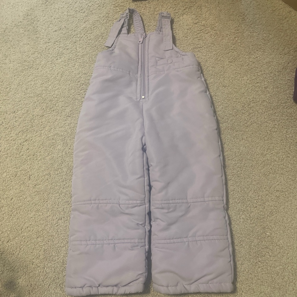 Big Chill Light Purple Kids Overalls
